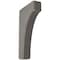 Ekena Millwork 1 3/4"W x 6"D x 10"H Clarksville Wood Vintage Decor Bracket, Reclaimed Grey BKTWD02X06X10CVGY - alternate 1